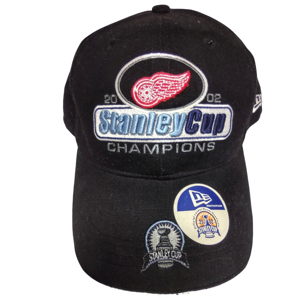Detroit Red Wings 2002 Stanley Cup Champions NHL New Era Cap Hat‎